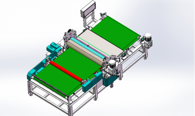 Máquina de capa de cristal fotovoltaica automática de la cadena de producción del panel solar 2000x1200m m
